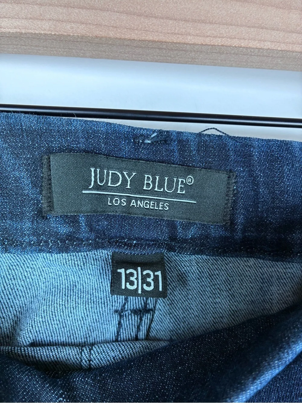 Judy Blue Dark Wash Pull-On Flare Denim Jeans Size 31